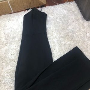 A black pantsuit
